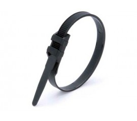 Стяжка кабельная усиленная КВТ для крепежа и бандажирования