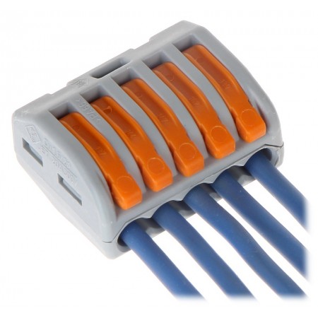 КВТ Клемма рычажковая Wago 222–415 53163 (цена за уп.) KVT КВТ Клемма рычажковая Wago 222–415 53163 (цена за уп.) KVT