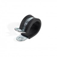 КВТ Скоба металлическая СМР 15-16 с резиновым покрытием (мин партия 100 шт.) 61349 KVT