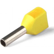 КВТ Наконечник втулочный двойной НШВИ(2) 6.0–14 (мин партия 100 шт.) 61590 KVT