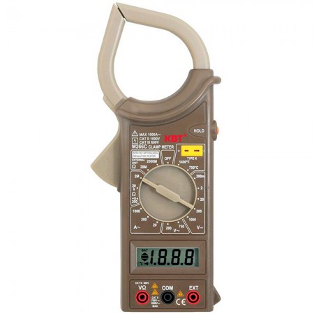 КВТ Клещи токовые цифровые M266F 70481 KVT КВТ Клещи токовые цифровые M266F 70481 KVT