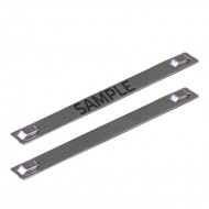 КВТ Бирка кабельная стальная МБC (316) 89х10 с лазерной маркировкой (мин партия 100 шт.) 74143 KVT