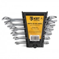 КВТ Набор гаечных рожковых ключей серии KBT-PROFESSIONAL, 6 шт., 78364 KVT