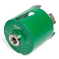 КВТ Сверло алмазное ECO-D50 82/65 M16 R 5LSP 81346 KVT