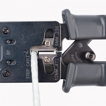 КВТ Кримпер для обжима RJ-разъемов JT-03T 84493 KVT КВТ Кримпер для обжима RJ-разъемов JT-03T 84493 KVT