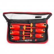 КВТ Набор диэлектрических отверток НИО-2207 серия СЛИМ 88933 KVT